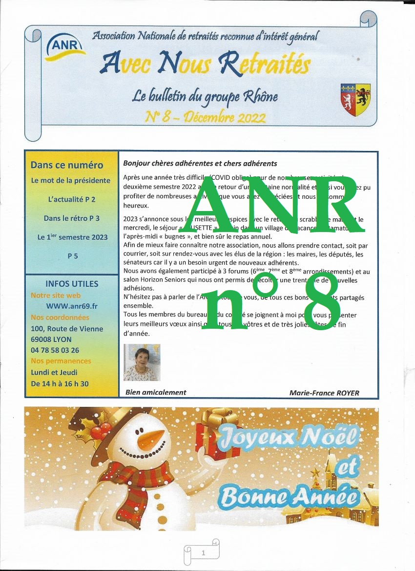 ANR 8 dec 2022