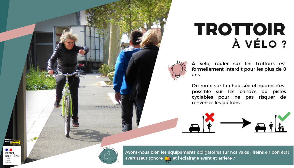 SR TRottoir à vélo